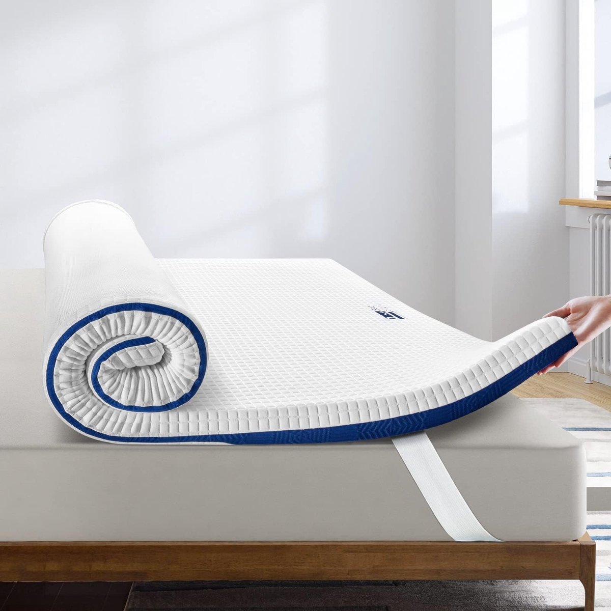 SolidKeus - Geheugenfoam Matras Topper voor Tweepersoonsbed