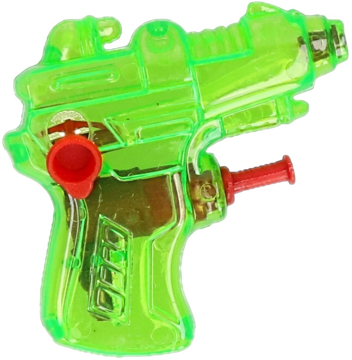 Krüger Mini waterpistool - 6x - groen - kunststof - 8 centimeter - zomer speelgoed