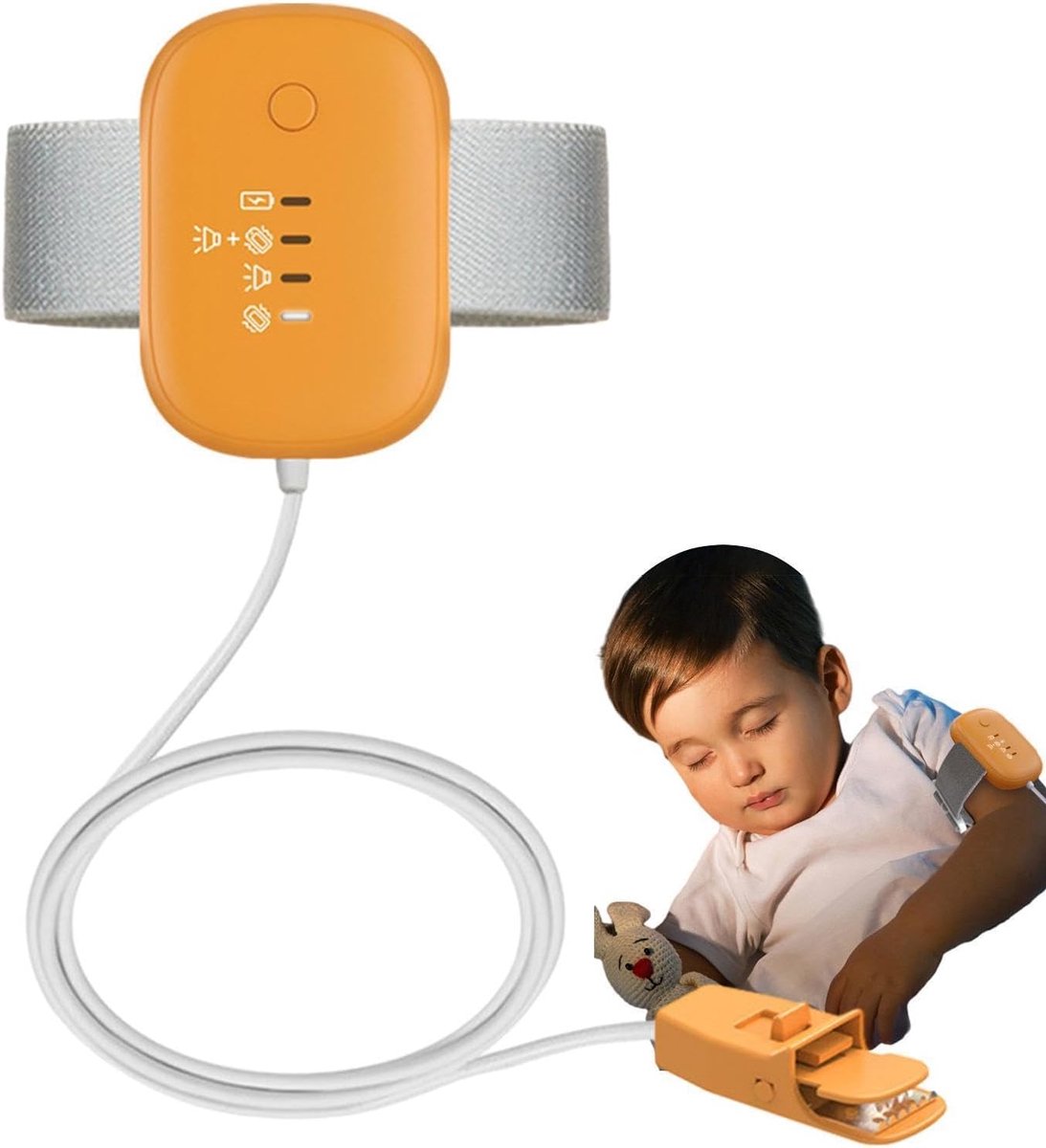 Bedvochtigheidsalarm – Plas-alarm voor Kinderen en Ouderen | Bedplas-alarm voor Ouderen, Meisjes, Kinderen