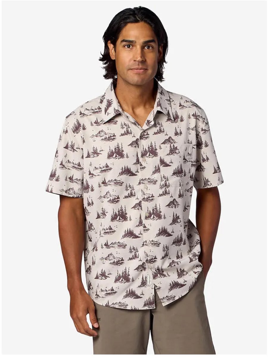 Marmot Airexchange Overhemd Met Korte Mouwen Beige M Man