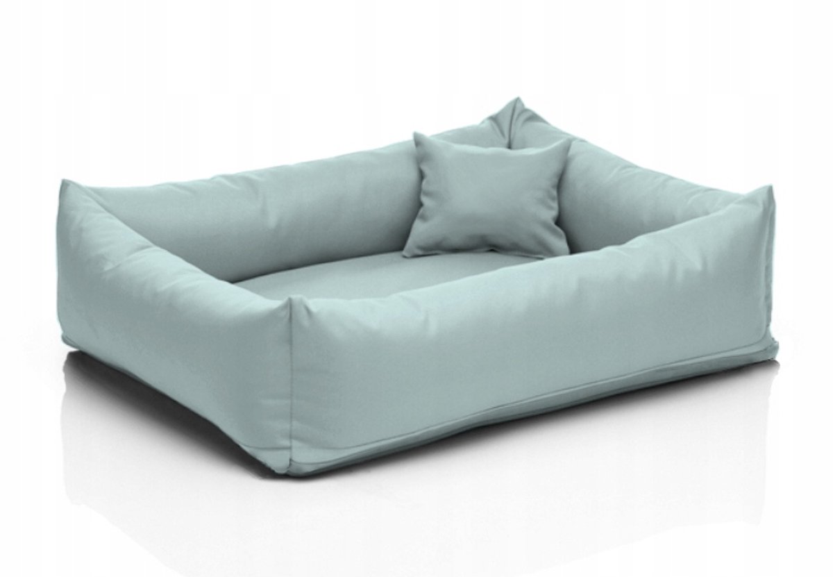 Hondenmand SABA 70x50cm - Elegant en Comfortabel - Licht Mintgroen