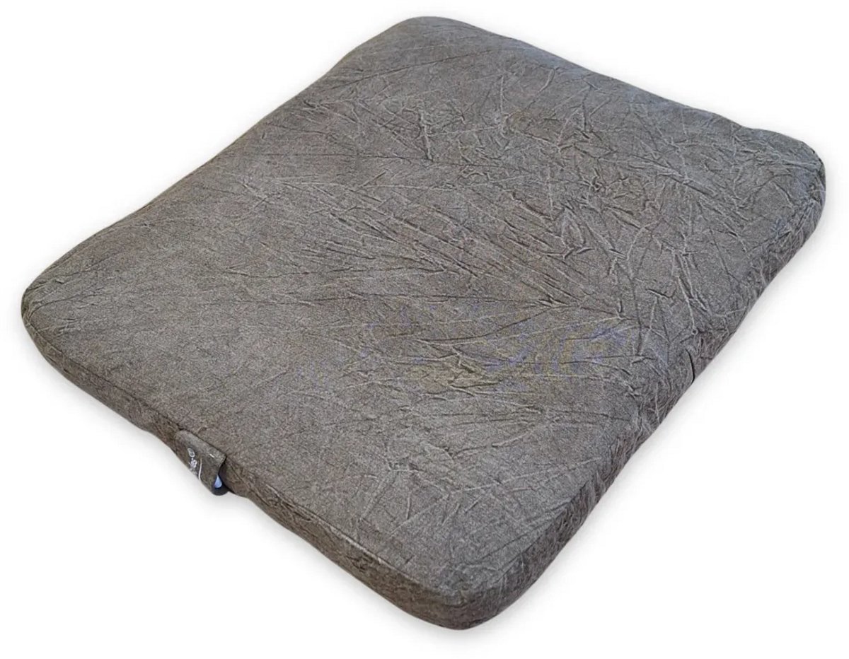 YogaStyles Zabuton mat Organic Stonewash Grijs