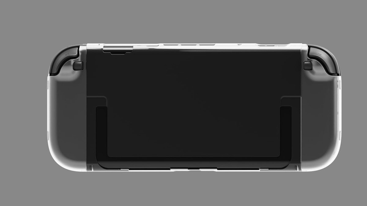 Compatibel met Nintendo Switch 2 hoes, ultradun, transparant, vier hoeken, anti-val, TPU, flexibel, zacht, schokbestendig, bumper beschermhoes voor Nintendo Switch 2
