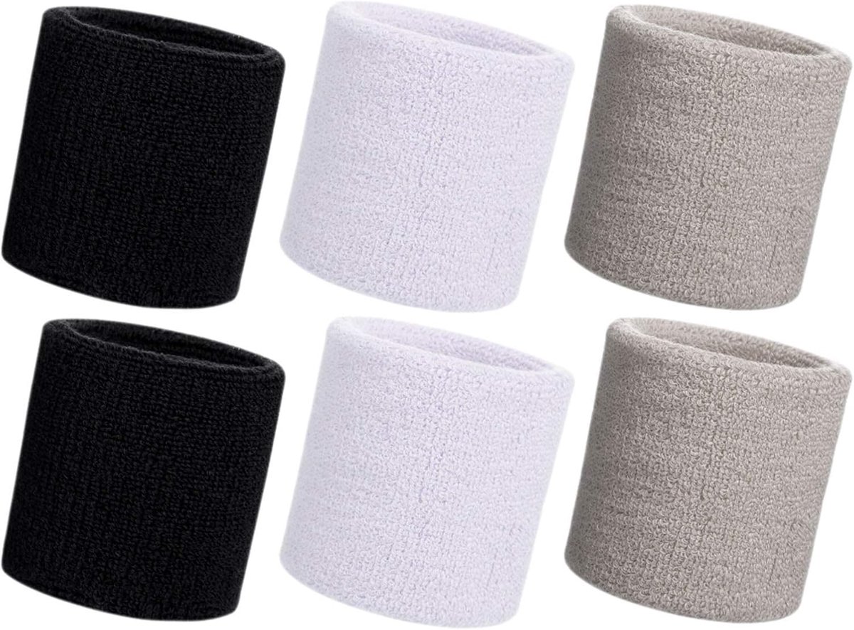 Polsband voor sport, zweetbanden, absorberend, voor voetbal, basketbal, sport, atletische werking