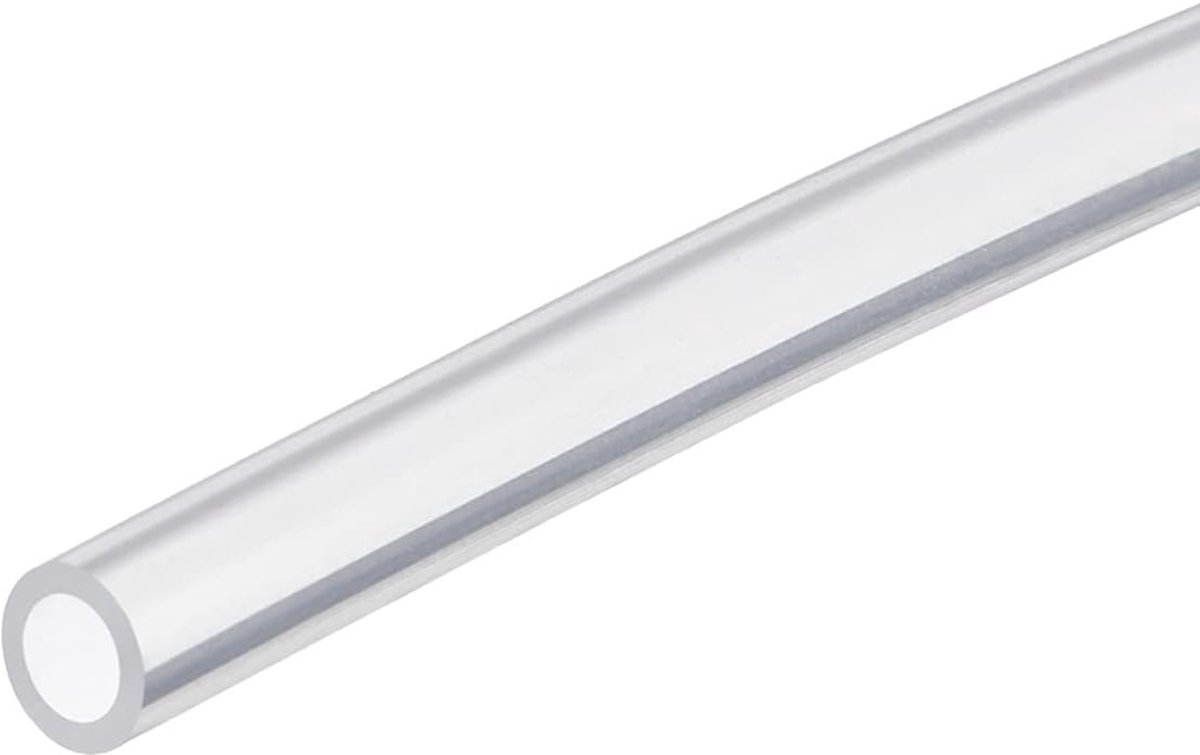 Siliconen slang, helder, bestand tegen hoge temperaturen, 3 mm x 4 mm, 2 m, voor industriële elektronische apparaten, waterslangen