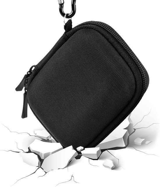Oordopjes Case Houder Compatibel met Bose QuietComfort Earbuds II, Ultra Open, Vervangende Harde Shell Draagbare Draagtas (zwart) — afbeelding 5