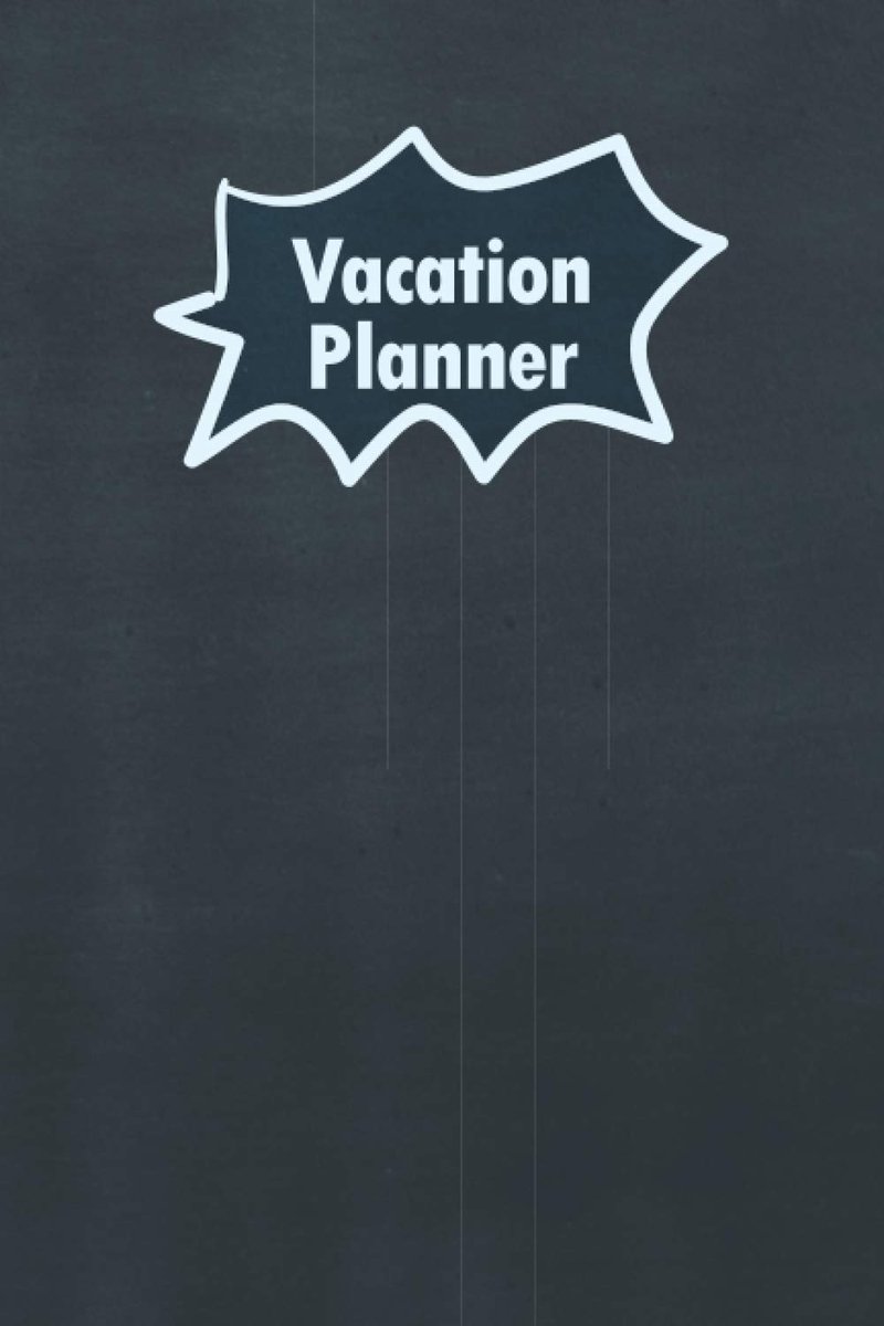 Planner: Travel Journal Notebook, Daily Outfit Organizer, Trip Planner, Vacation Packing List, Travel Planner, Gift for Vacation