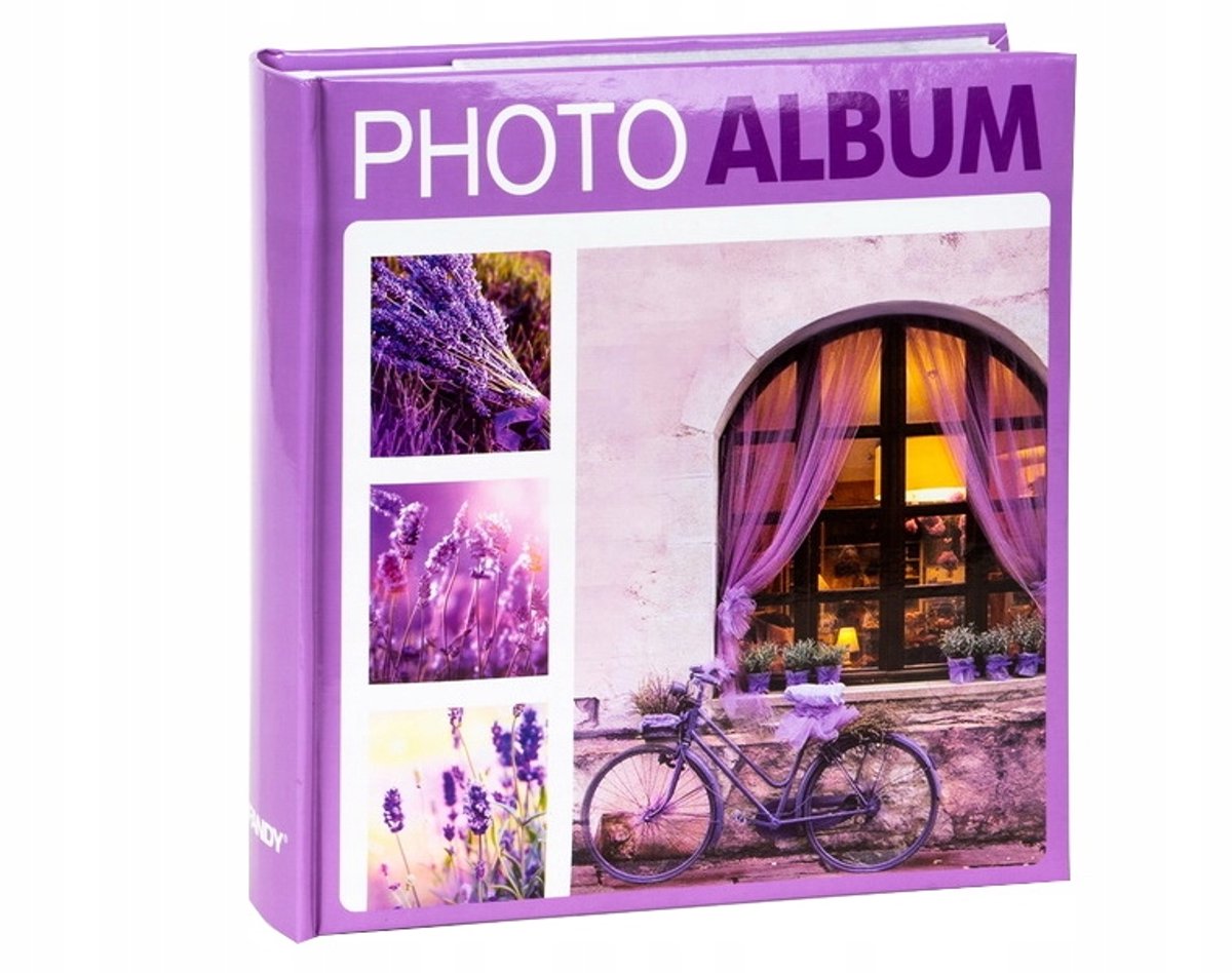 Album voor 200 foto's 10x15 cm, terracotta, genaaid