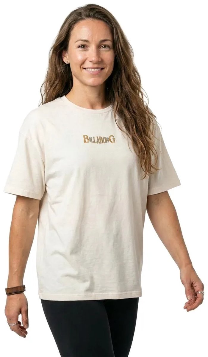 Billabong Chasing Horizon T-shirt Met Korte Mouwen Wit M Vrouw