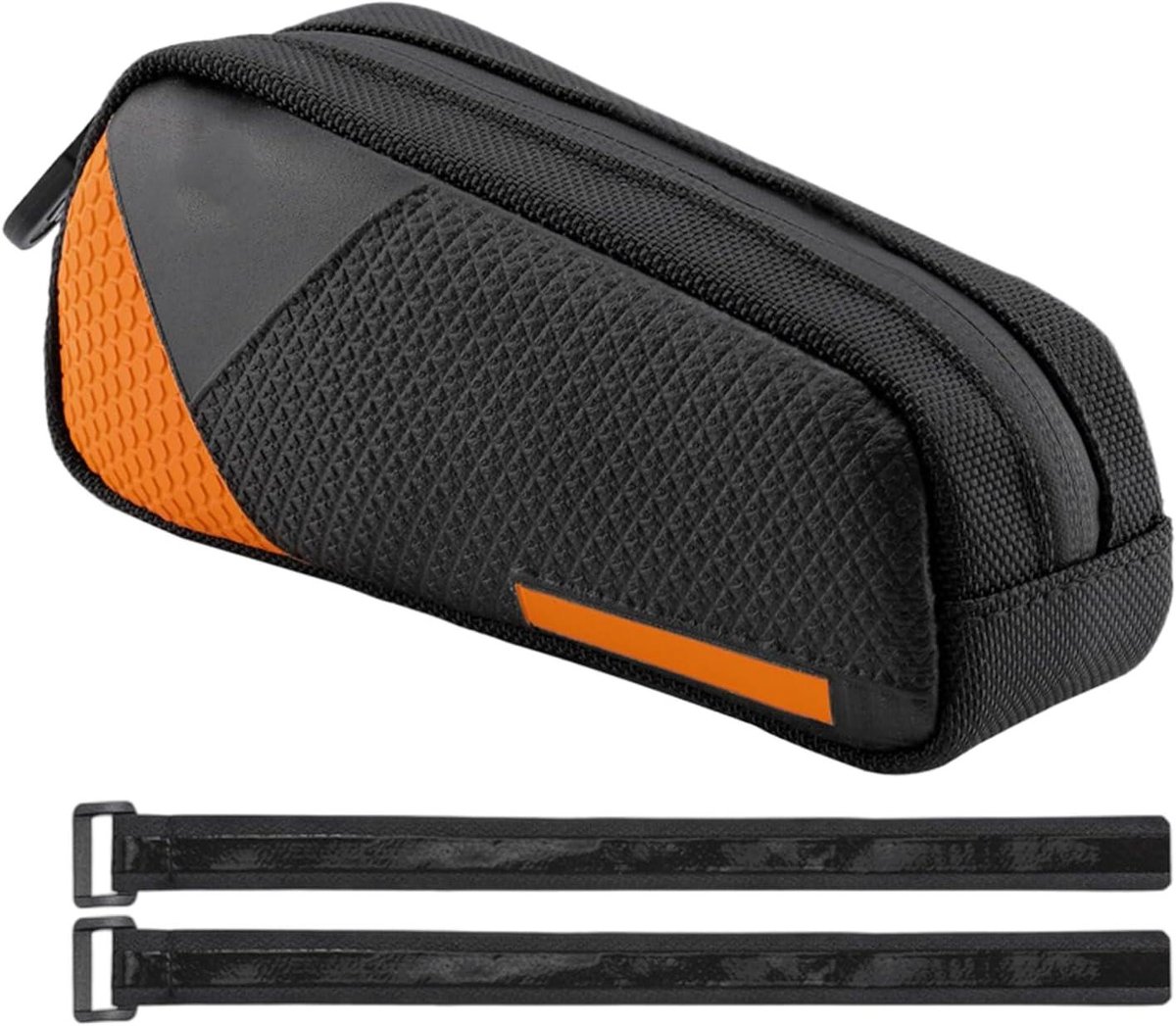 Fiets Frametas - Fietstas Organizer - Fietsen Onderweg - Dubbellaags Waterdicht - 0.6 Liter - Oranje