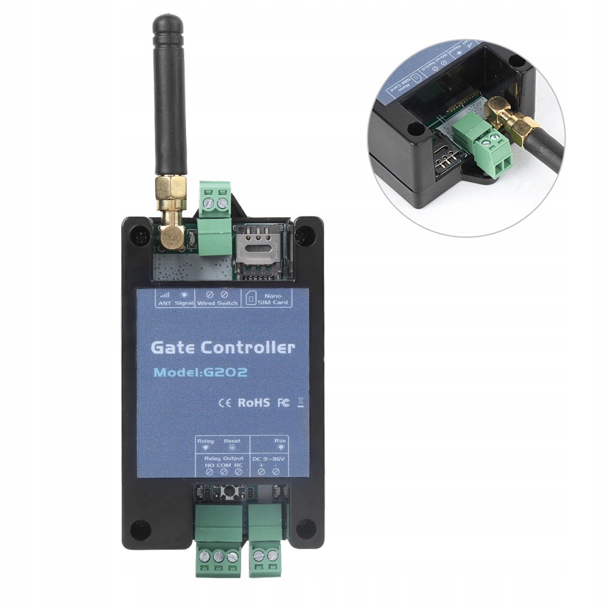 Merkloze GSM-deurcontroller - Bedien uw deur op afstand via uw telefoon