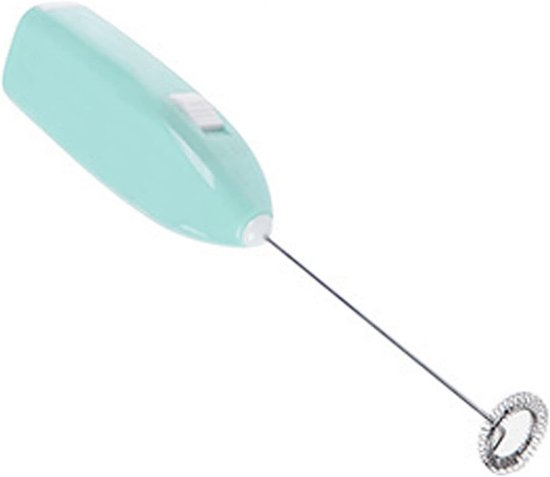 Handmixer, draadloos, kleine handmixer voor het huishouden, met batterij, metaal en kunststof voor thuis, hotel, elektrische mini-handopschuimer (kunststof + — afbeelding 5