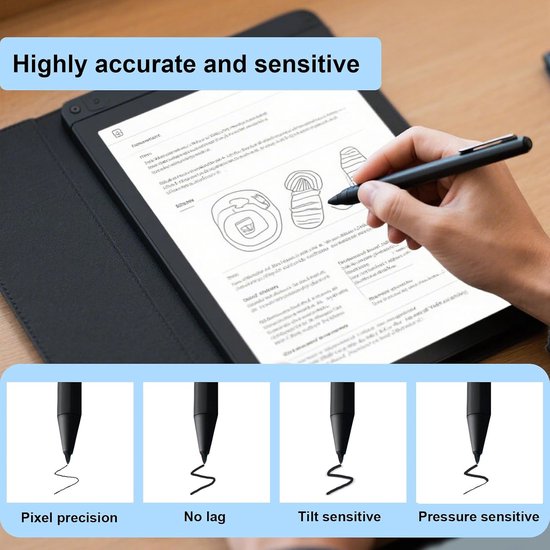 20st Penpunten voor Remarkable Marker/Remarkable 2 Marker, Duurzaam Styluspunten Zacht Vervangende Punten voor Pens Accessoires met Klämma — afbeelding 4