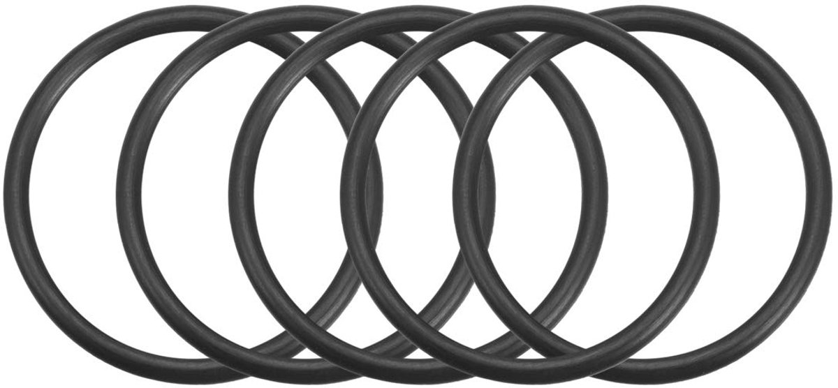 Sourcing map Nitrilrubber O-afdichtingen 45 mm OD 38 mm ID 3,5 mm breedte metrisch nitril rubber afdichting pak van 5
