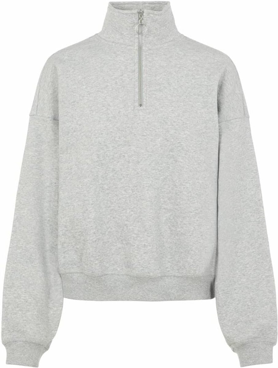 Objkaisa L/S Zip Sweat Pullover Noos dames Sweater