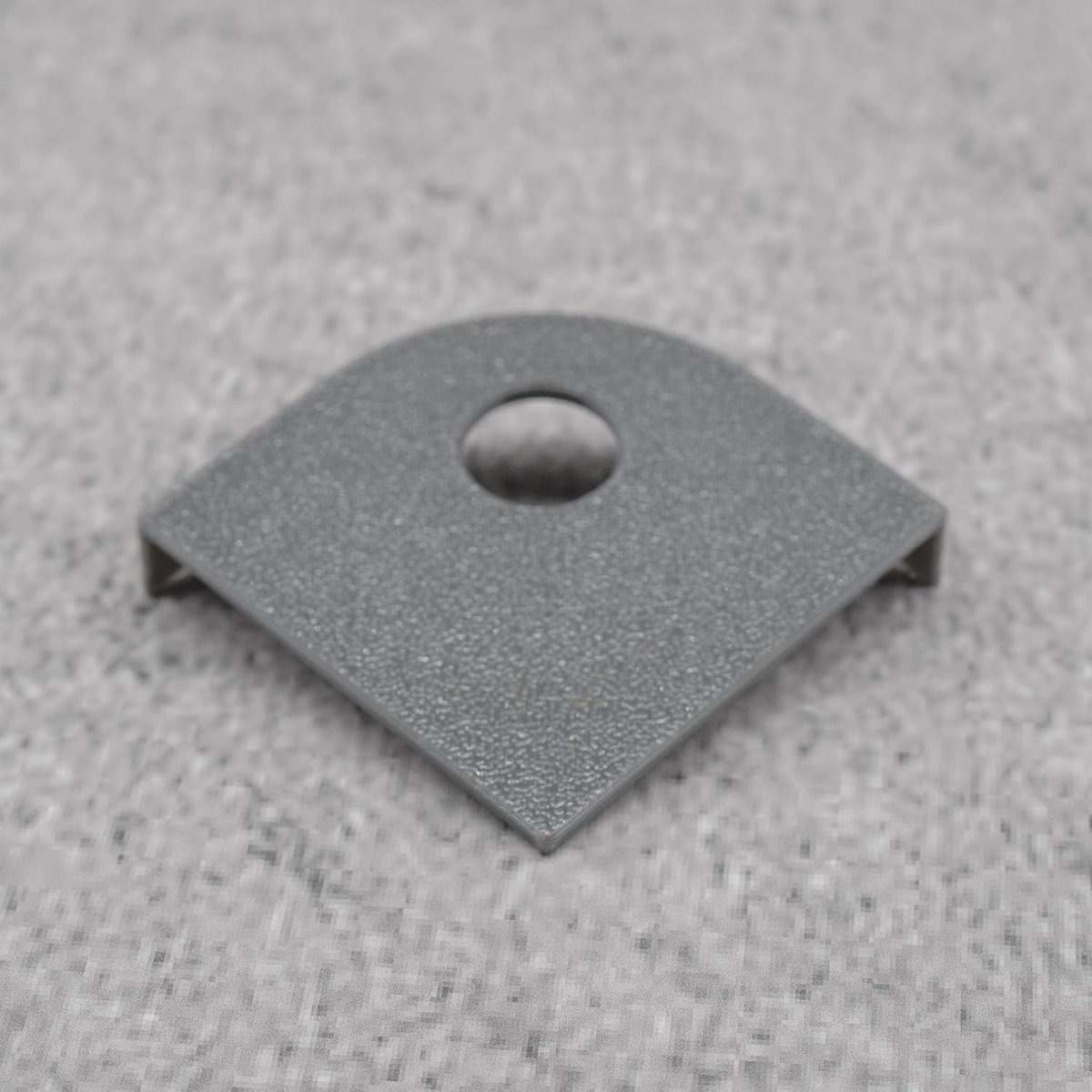 Grijze deksel voor vulschacht compatibel met Lechuza Balconera 40 50 80 100 (grijs)