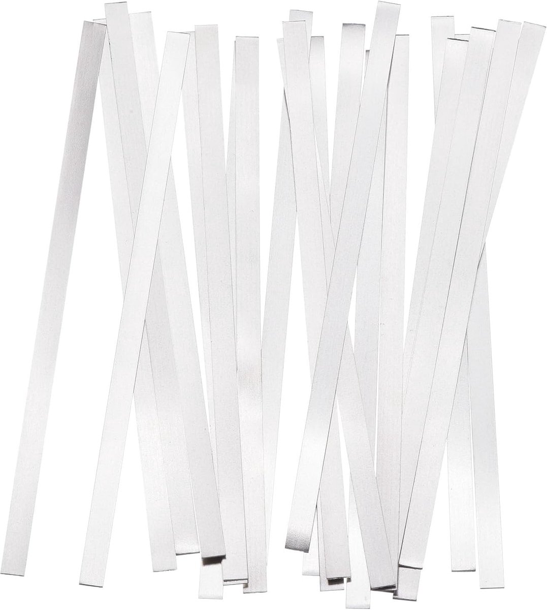 Zuivere nikkelband 0,1 mm x 4 mm x 100 mm lipje voor het solderen van batterij soldeertap van nikkel voor accupack en puntlassen, 100 stuks