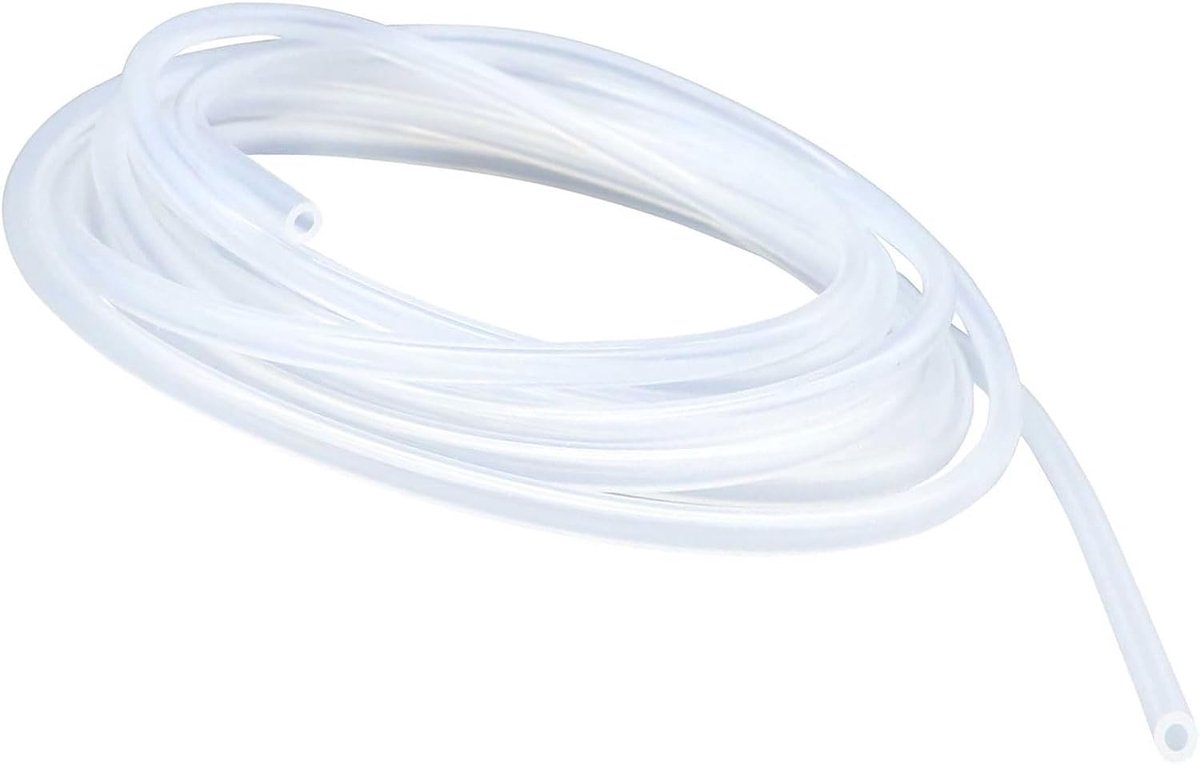 Siliconenslang 6mm x 9mm 4 meter lengte, voedselveilige slangen Flexibele slang helder water lucht buizen voor de pompoverdracht
