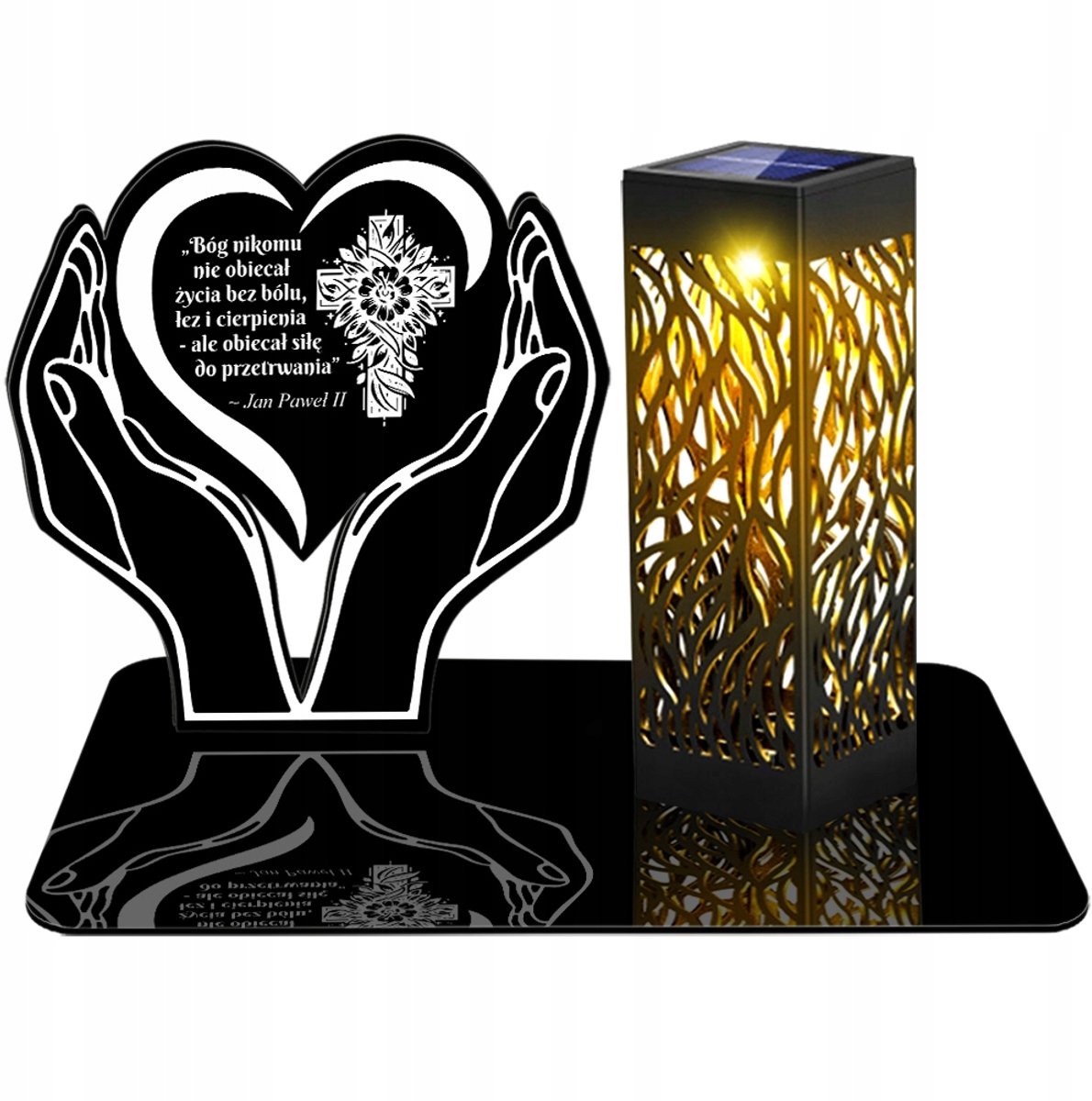 LED Solar Candle XL - Eeuwige vlam voor het graf