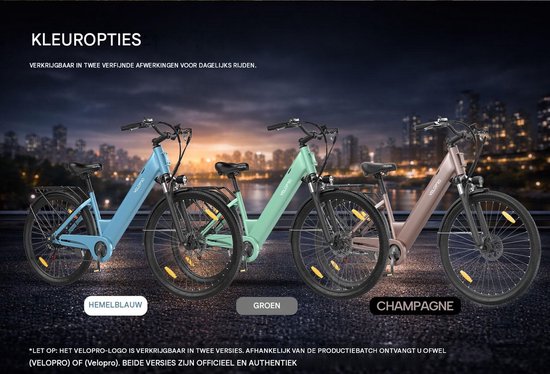 SmartAI C1 28 inch Elektrische Fiets - 250W Motor - 36V 13Ah Accu - Bereik tot 80km - Shimano 7-Snelheden - Max 25km/u - - Verende Voorvork -Elektrische stadsfietsen -Groente — afbeelding 5