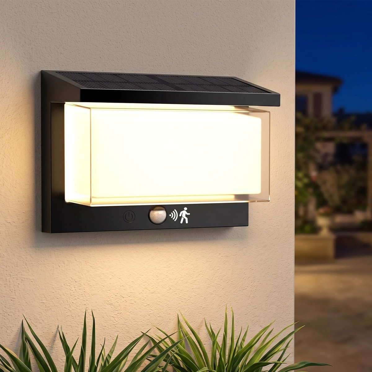 Omgoods - Solarlampen voor Buiten met Bewegingsmelder (3000K)