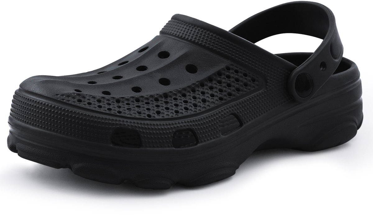Homaxy - Classic Clogs - Clog heren klompen - Zwart