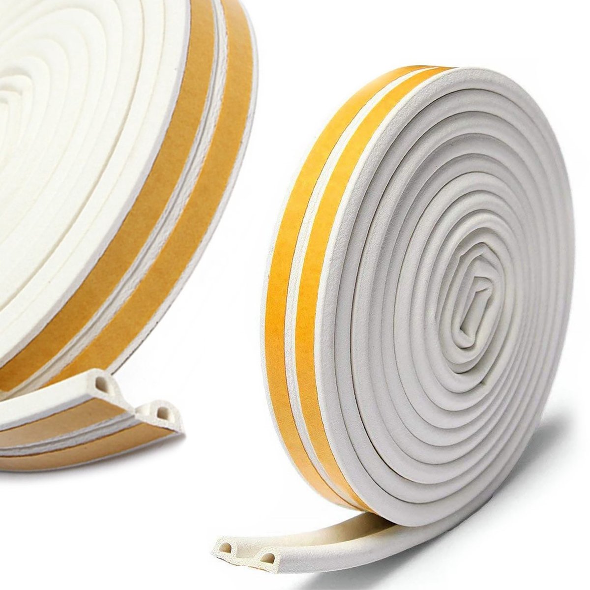 Rosfix P-Profiel Afdichting Zelfklevend - EVA Schuim, 9x6 mm - 6 m, voor Spleten 3–5 mm