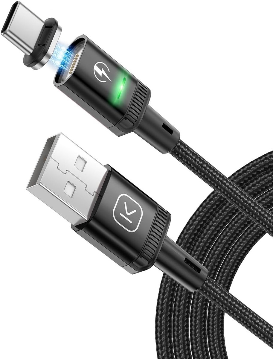 Omgoods - USB-C Magnetische Oplaadkabel met Snelle Gegevensoverdracht