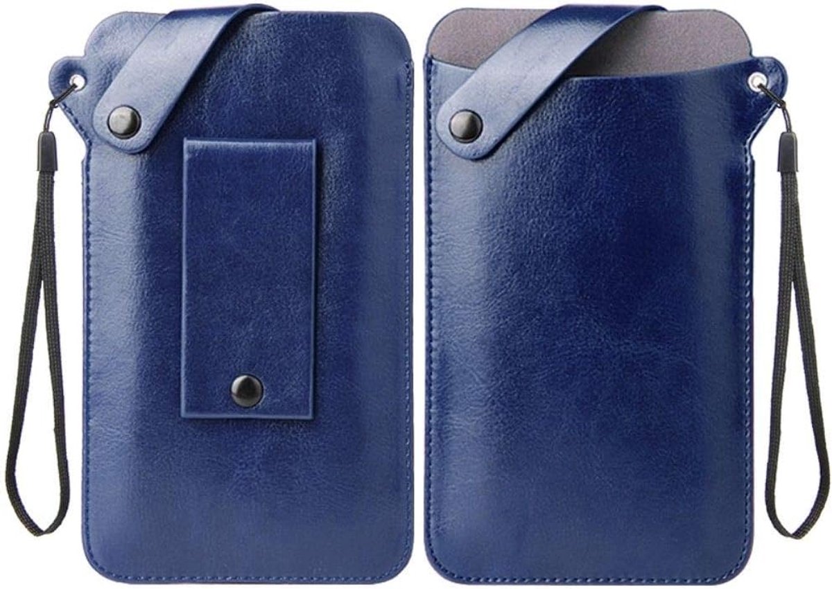 Ultra Lichtgewicht Riem Case met Snap Bevestiging voor Gionee Marathon M4 - BLAUW