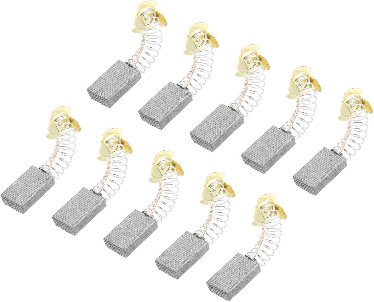 Koolborstels 17x11x5mm voor Elektrische Motoren Power Tool Haakse Slijper Tafelzaag Reserveonderdeel Reparatie, 10 Pack