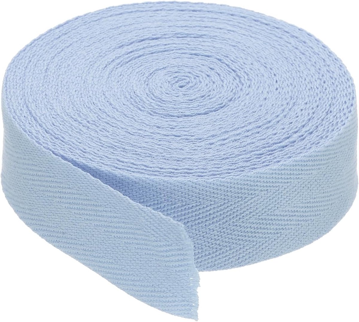 3 cm Katoen Twill Tape 10 Yards Katoen Lint Bias Binding Tape Visgraat Webbing Trim voor Naaien Gift Wrapping Craft DIY Lichtblauw