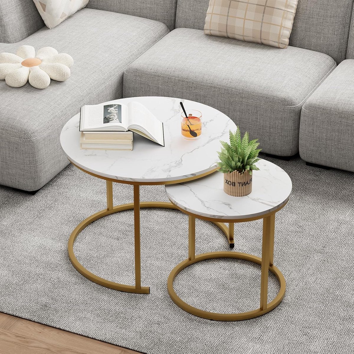 4 you Set van 2, wit + goud