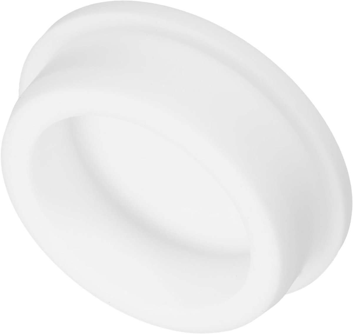 T-vormige rubberen stop voor montagegaten, siliconen, hoge temperatuur, diameter 46,3 mm voor stofcoatingen, waterdichte afdichtdoppen, wit, 1 stuk