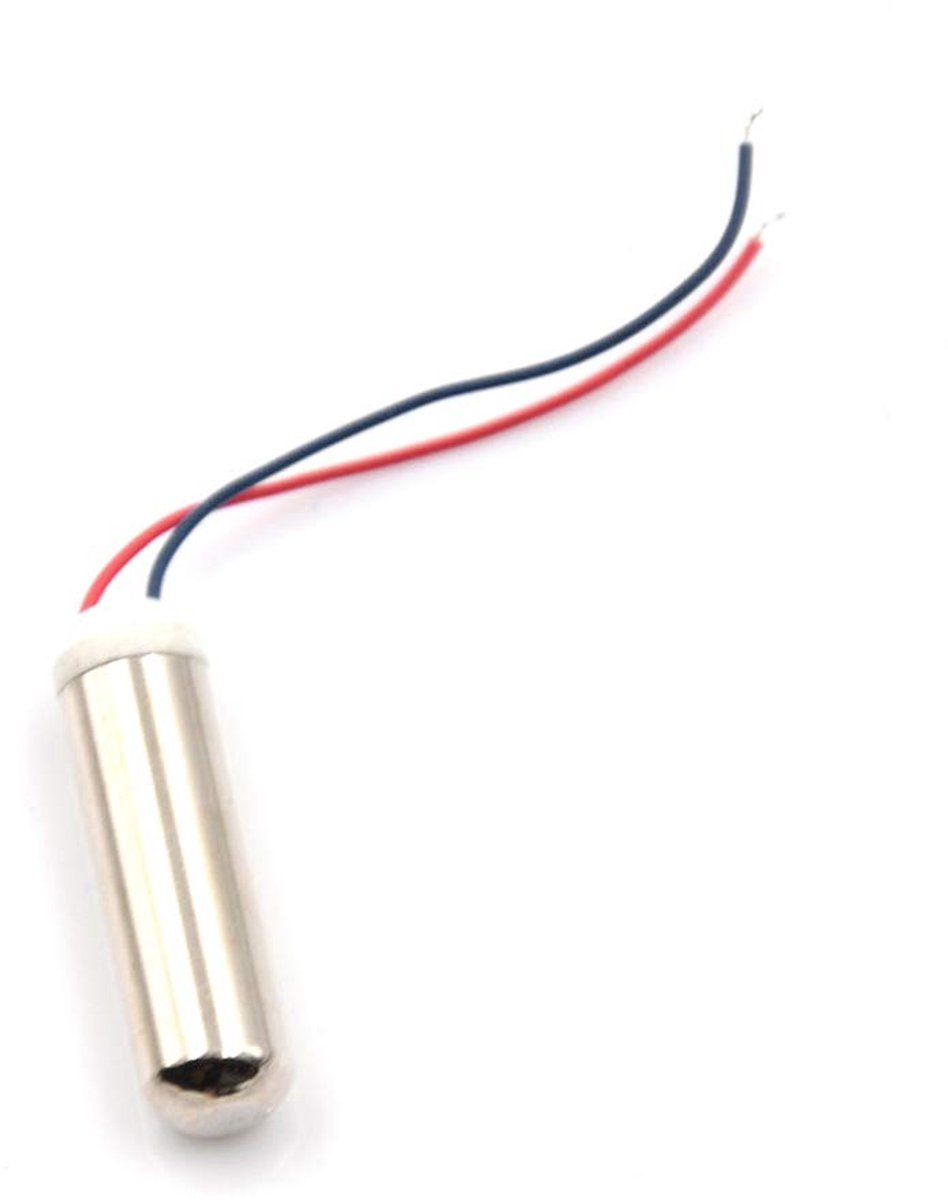 1/2 Stks DC 3.7 V 7x25mm Mini Coreless Trillingsmotor Waterdichte 18000 RPM Motor Voor Elektrische Tandenborstel Speelgoed etc