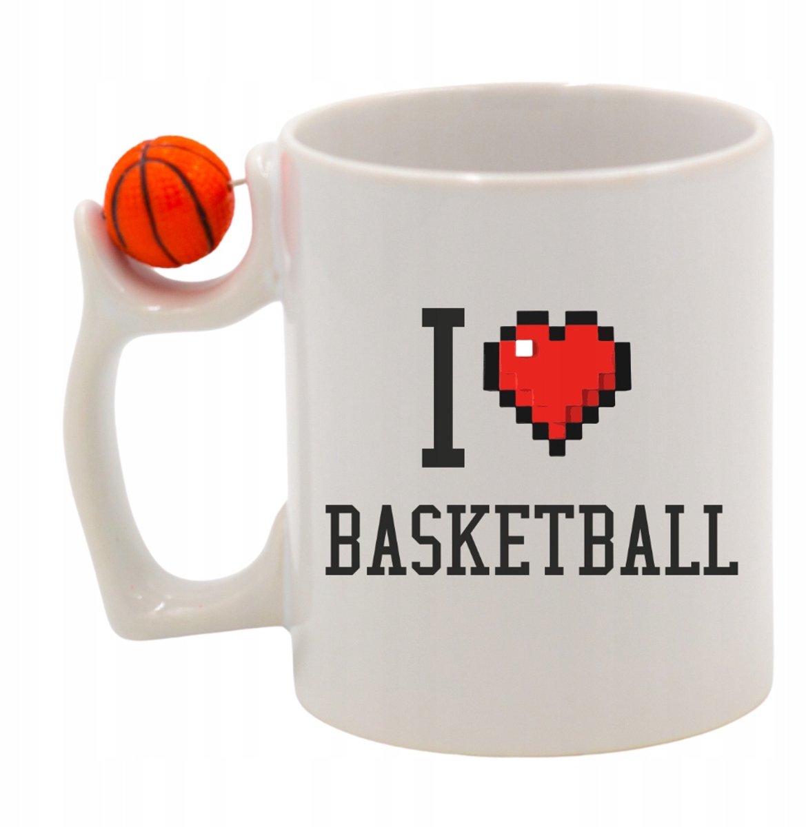 Basketbal Fan Mok met Naam - Keramiek 330ml