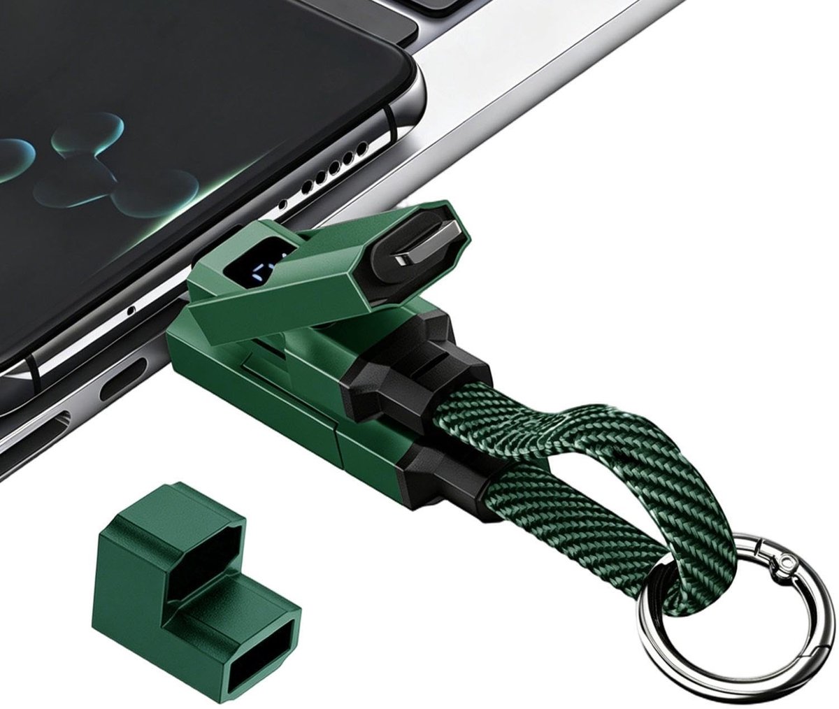 Elzusha - 4-in-1 Telefoon Oplaadkabel met 65W Snelladen