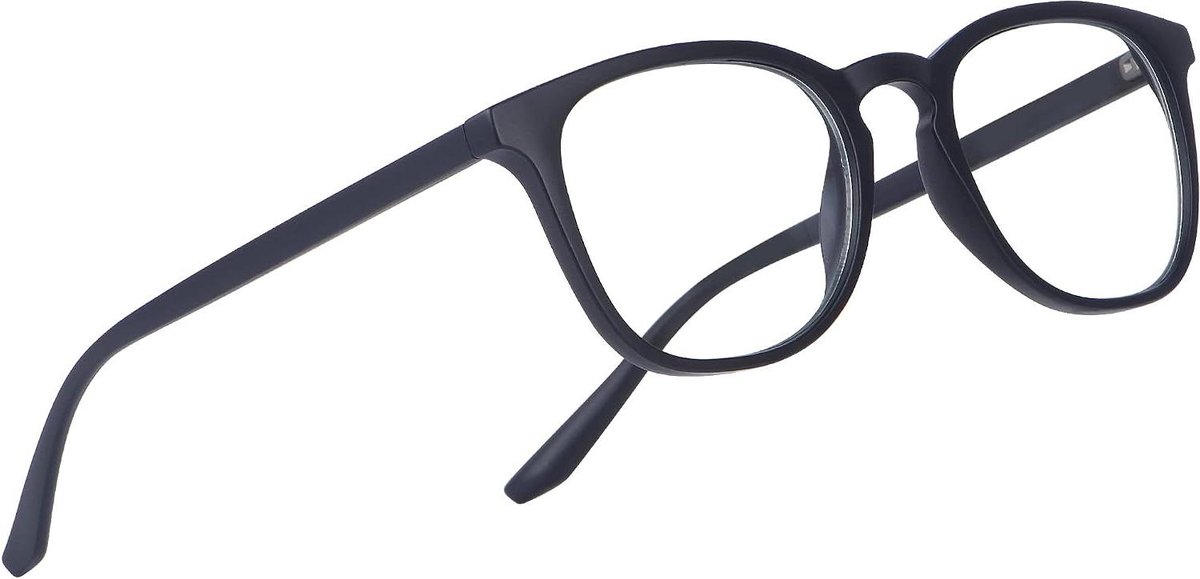 Blauwlichtfilter Bril - Computerbril Dames Heren - Oogvermoeidheid Verminderen - Geen Sterkte - Transparant - Unisex