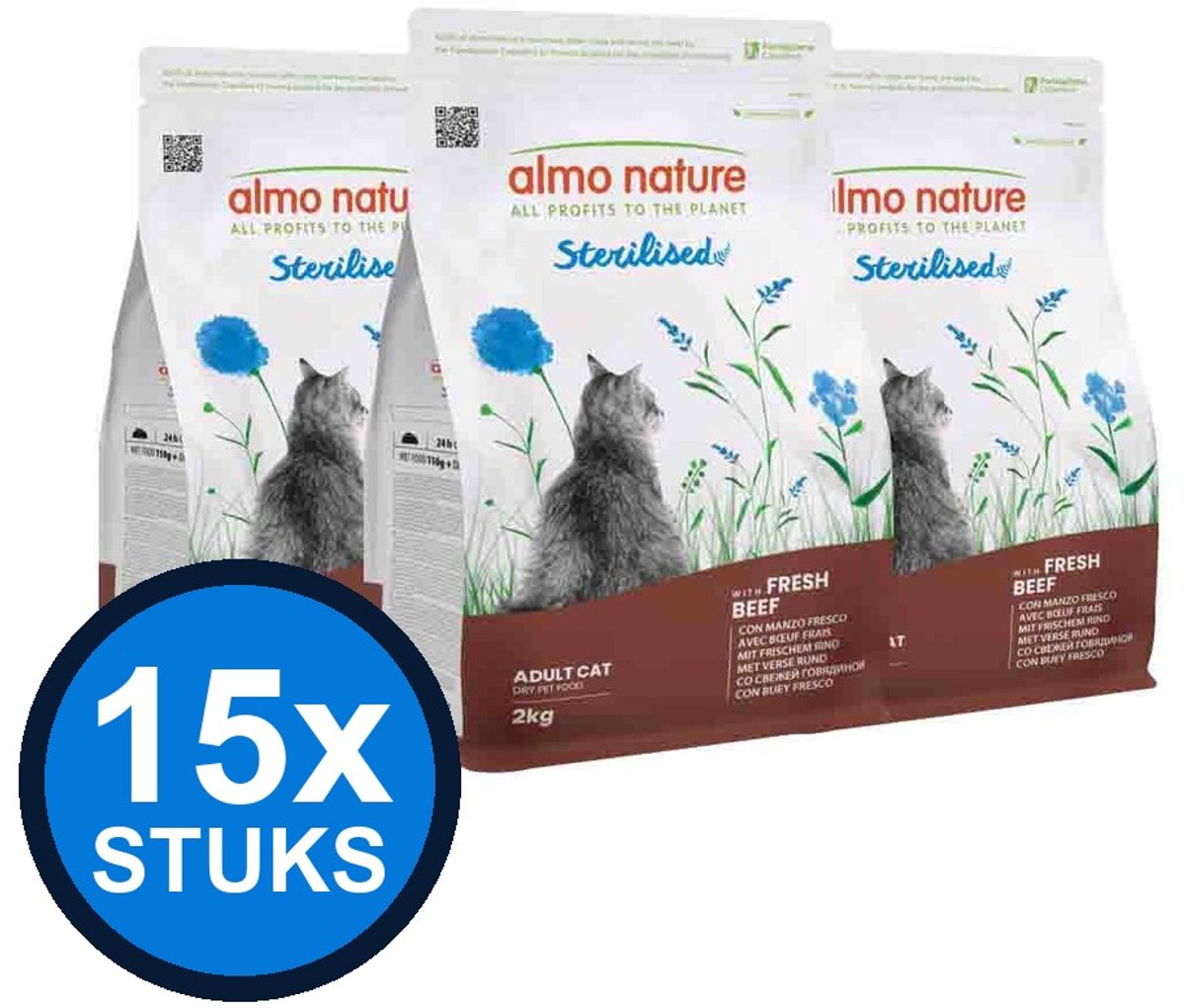 Almo Nature Almo Nature Holistic cat pouch sterilised rund 70gr