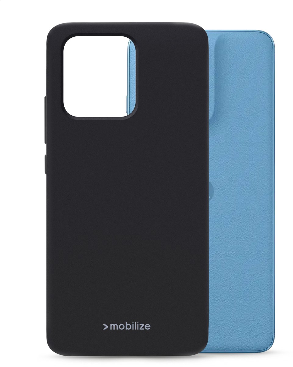 Mobilize Rubber Gelly Case Motorola Moto G17/G17 Power Matt Black