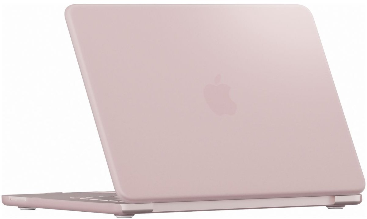Mobigear Laptophoes geschikt voor Apple MacBook Neo 13 Inch (2026) Hoes Hardshell Laptopcover MacBook Case | Mobigear Matte - Blush - Model A3404 | Roze