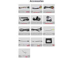 Auto Multimedia Speler - Voor PEUGEOT 206 206CC 206SW - 1GB16GB - Navigatiesysteem Auto - Carplay Scherm Multimedia Autoradio - Zwart