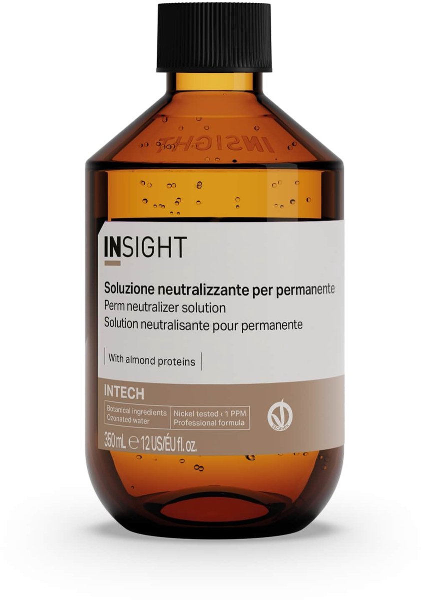 Insight Intech Neutralizer - Professionele Permanent Neutralizer - Mandelproteïne En Kokosolie - Versterkt Disulfideverbindingen