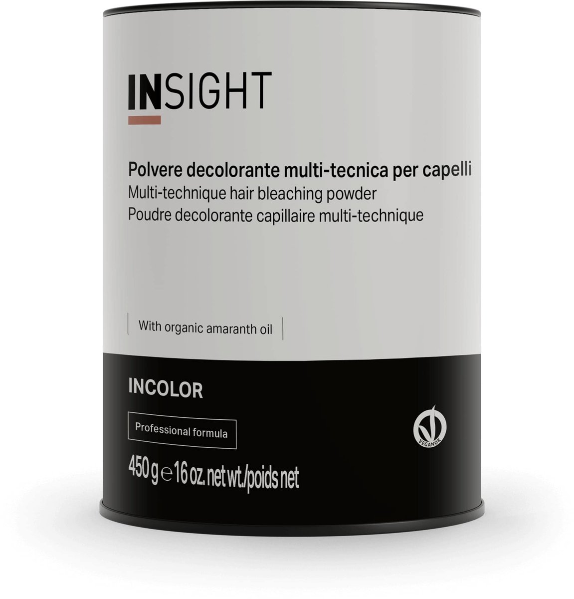 Insight Haarontkleuringspoeder - Multi-Technique Bleaching Powder - 450g - Stofvrije Formule - Met Arganolie