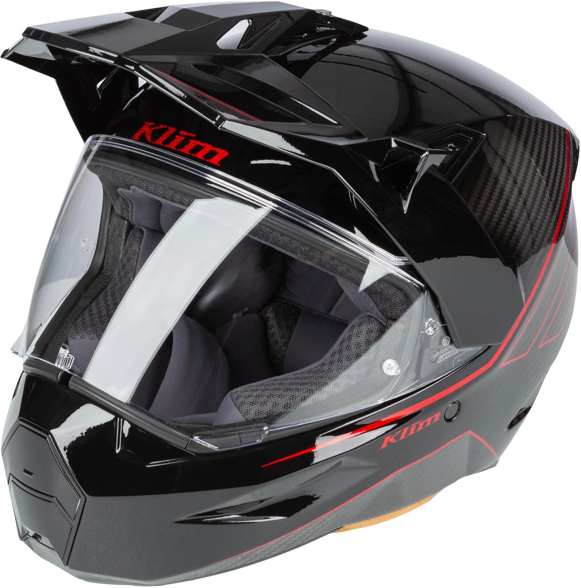 Klim X1 Alpha Graphic Carbon Endurohelm -
