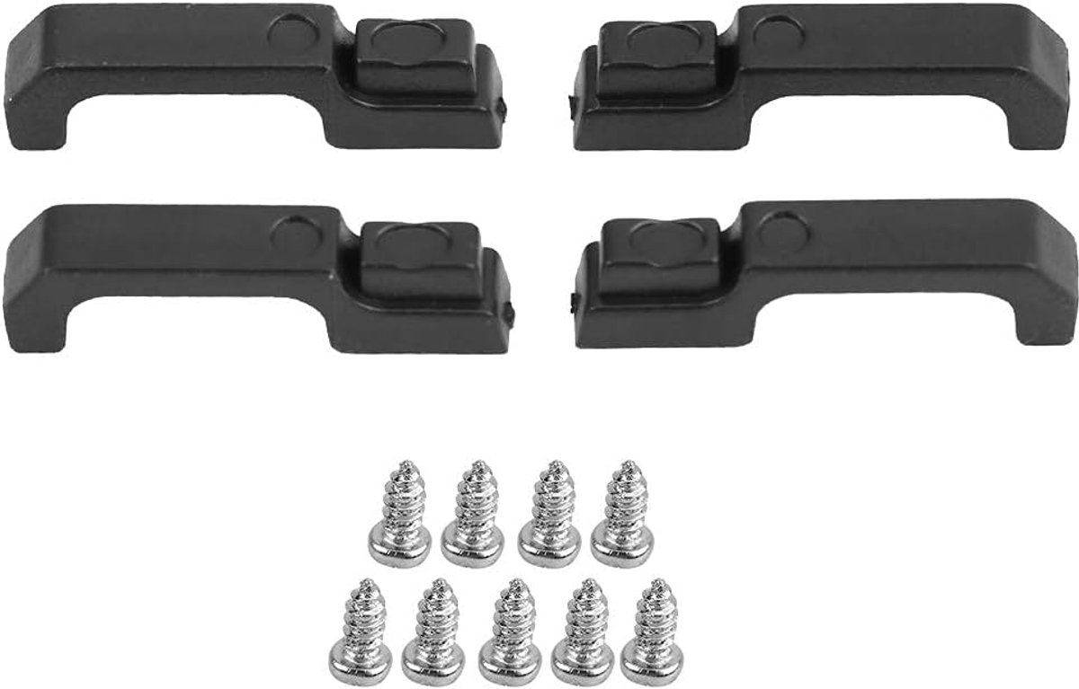 4 stuks nep deurhendels, realistisch RC accessoire, voor off-road auto model