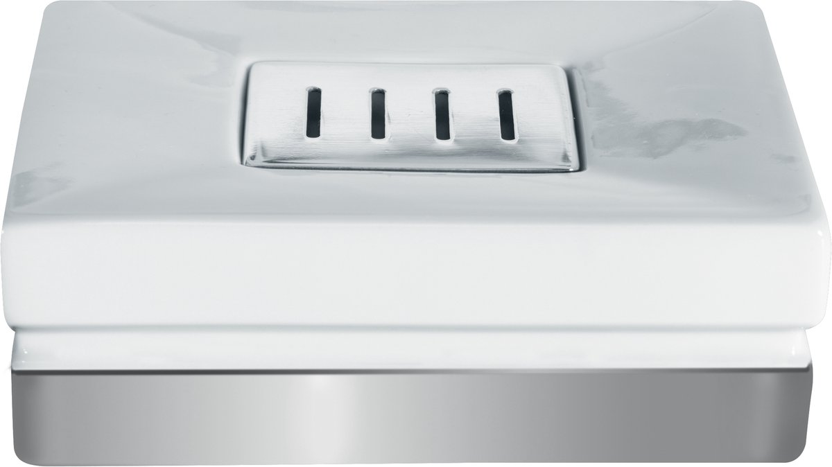 Spirella Roma Zeephouder – Praktische Zeepschaal voor de Badkamer – Robuust en Eenvoudig te Reinigen