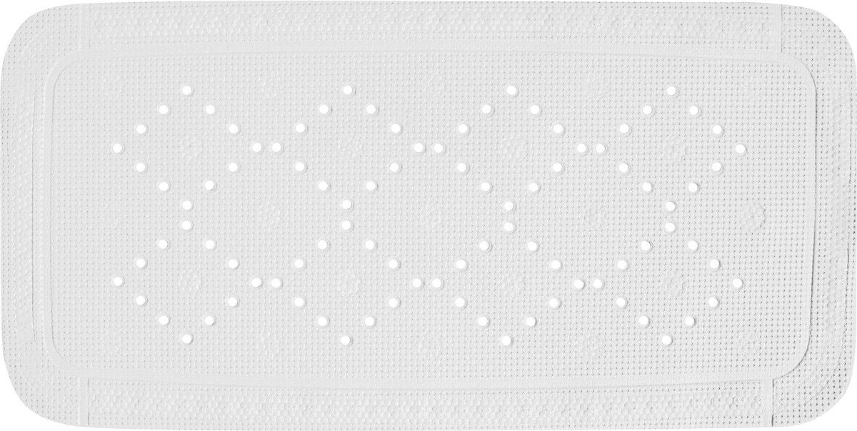 Spirella Badkuipmat – Antislip Badmat met Zuignappen en Afvoergat voor Bad en Douche – Veilige Badmat voor Kinderen en Volwassenen