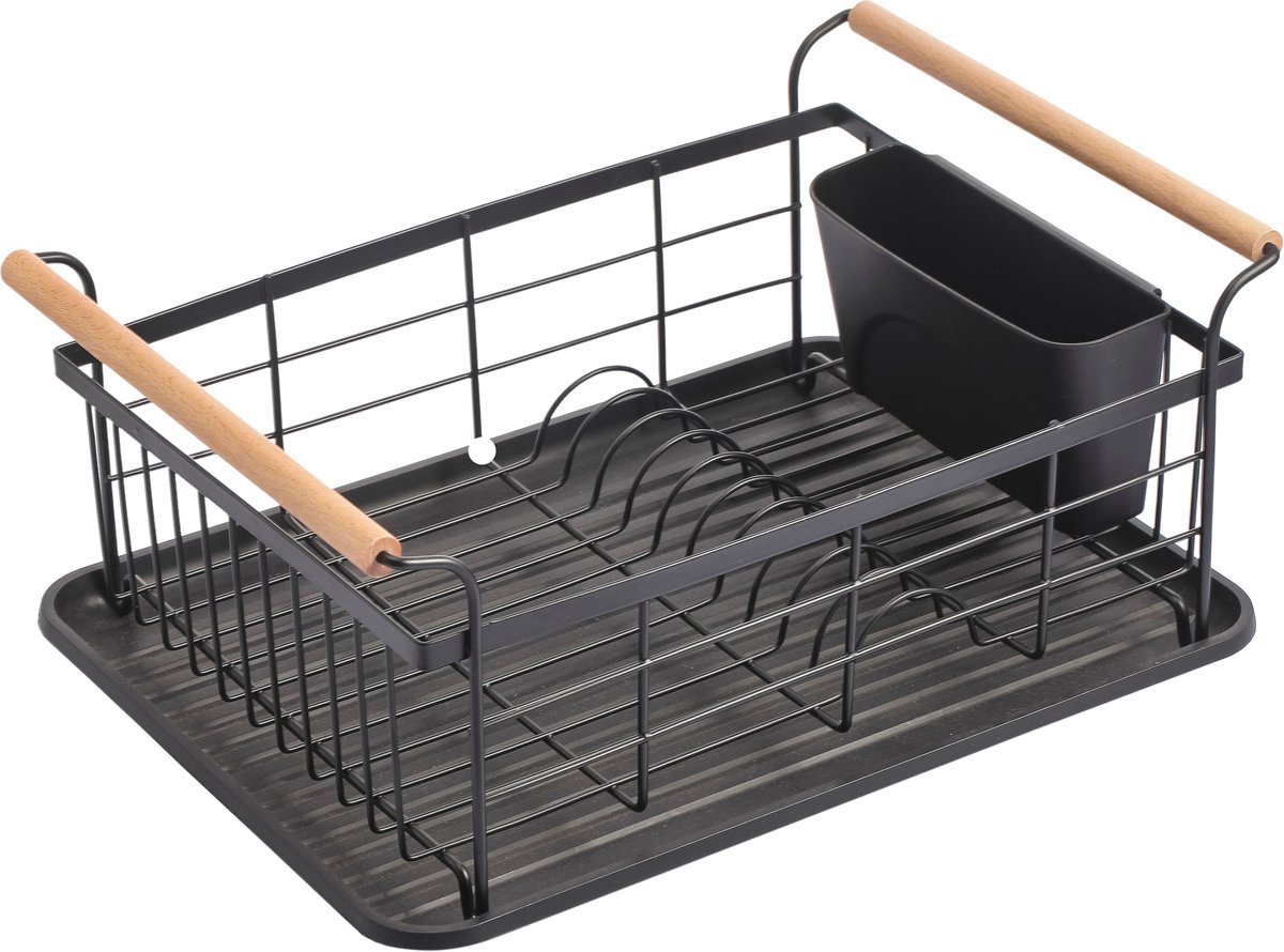 MSV ELIE Afdruiprek – Stijlvol Bordenrek en Afwasmand voor de Moderne Keuken – Afdruipreken met Elegant Design
