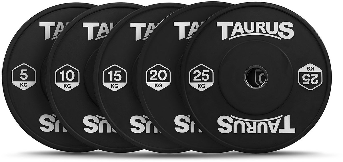 Taurus Bumper Plate Pro Black 20 kg