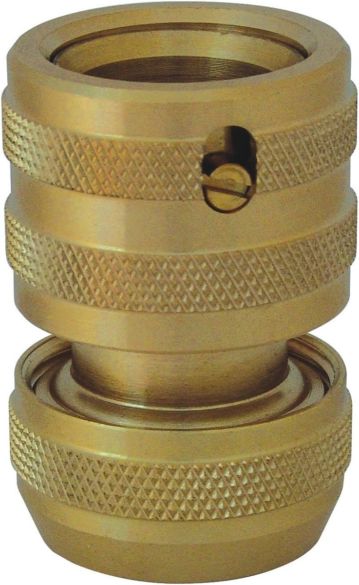 slangeindstuk, goud, 1/2"